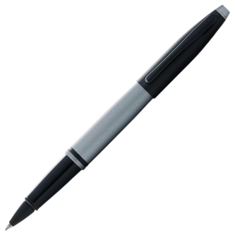 Cross Calais Matte Grey & Black Rollerball Pen