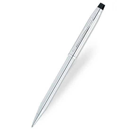 Cross Century II Chrome Ballpoint & Rollerball Pen Set - Image 3