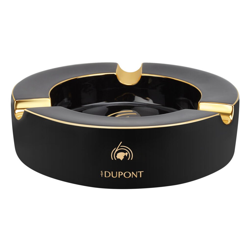 S.T. Dupont LE Cohiba 60 Black/Golden XL Ashtray