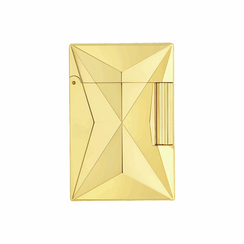 S.T. Dupont Fire X Line 2 Gold Small Lighter