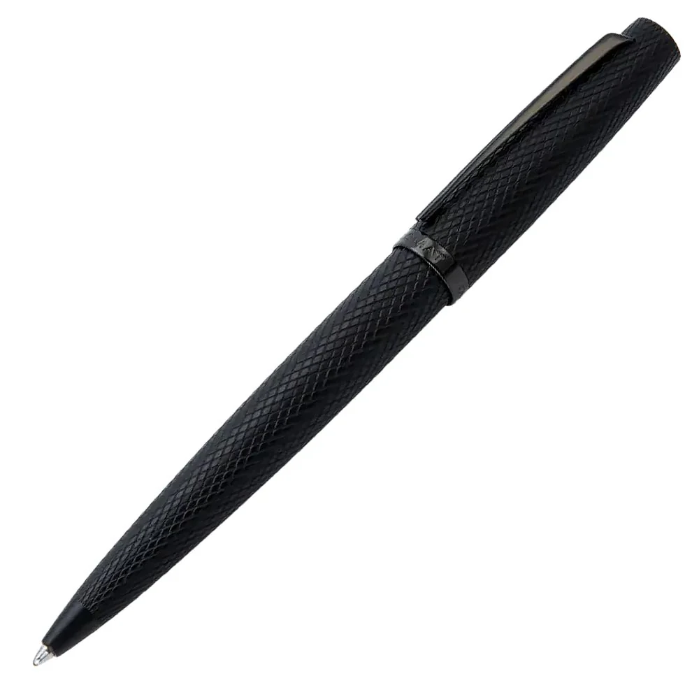 Diplomat Viper Black Guilloche Ballpoint Pen