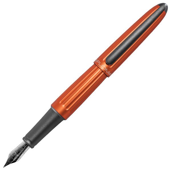 Diplomat Aero Fountain Pen – Orange
