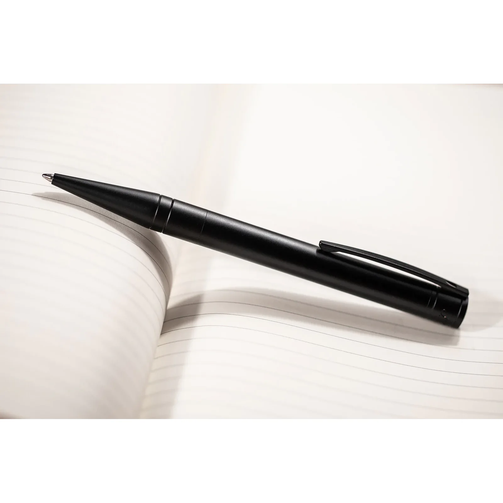 S.T. Dupont D-Initial Matte Black Ballpoint Pen - Image 4