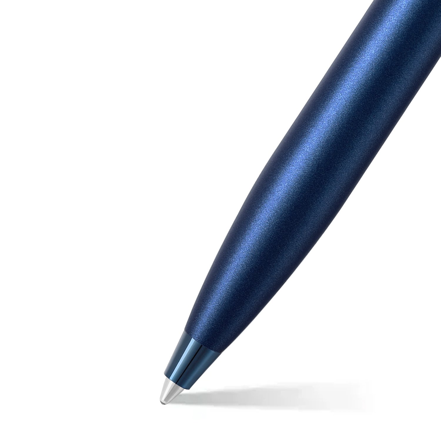 Sheaffer 100 Satin Blue Ballpoint Pen - Image 2