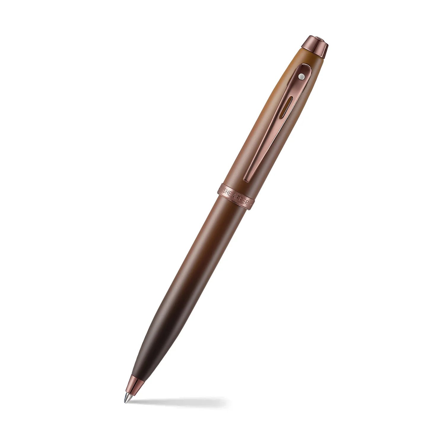 Sheaffer 100 Coffee Ballpoint Pen & Card Holder Gift Set - Image 5