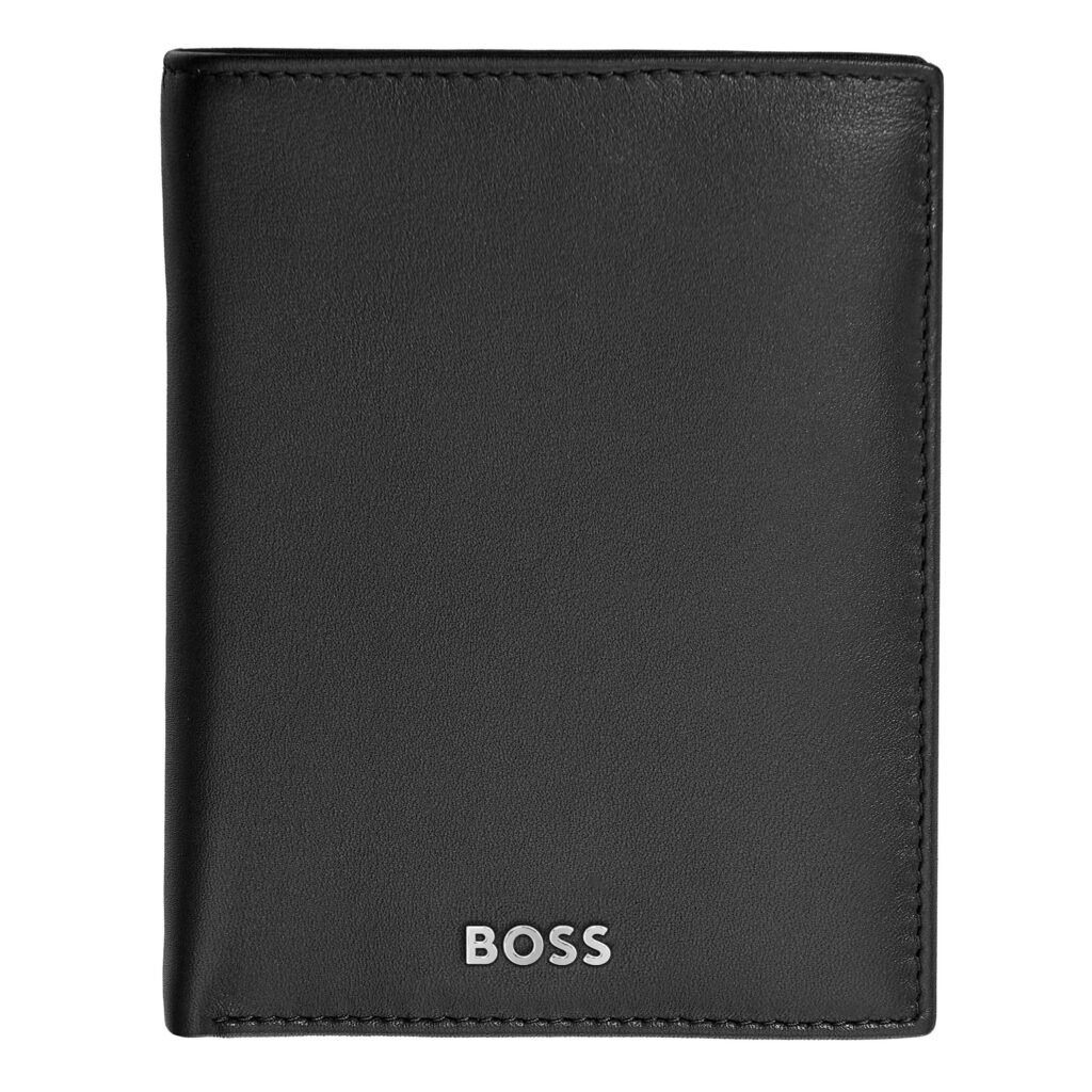 Hugo Boss Black Card Holder with Flap and Money Pocket