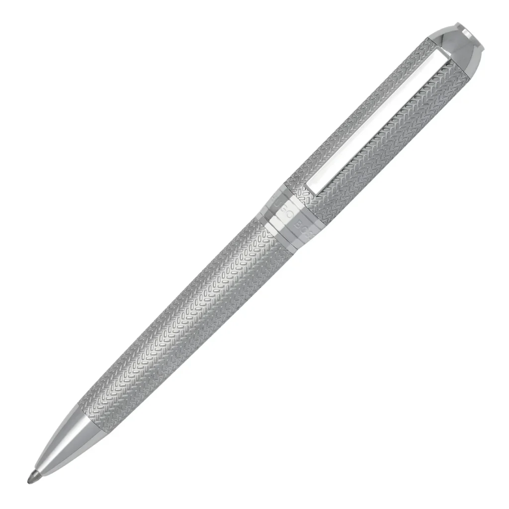 Hugo Boss Elemental Silver Ballpoint Pen