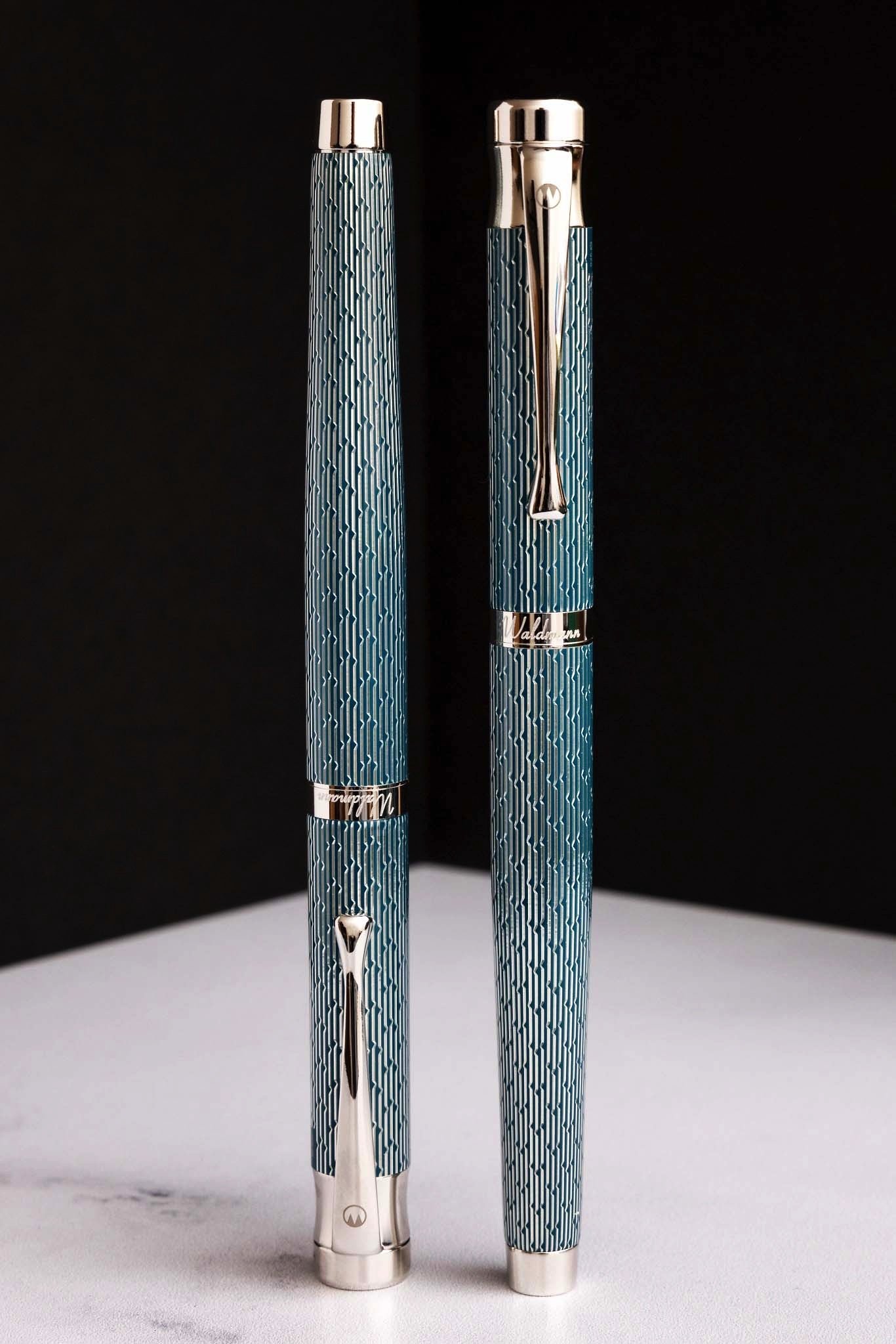Waldmann Tango Black & Sterling Silver Fountain Pen - Image 3