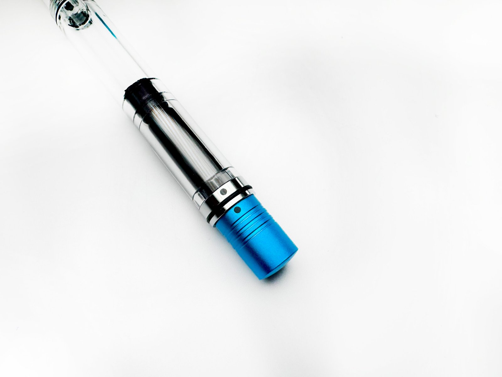 Monteverde MP1 piston filling system Bright Blue M Fountain Pen - Image 5