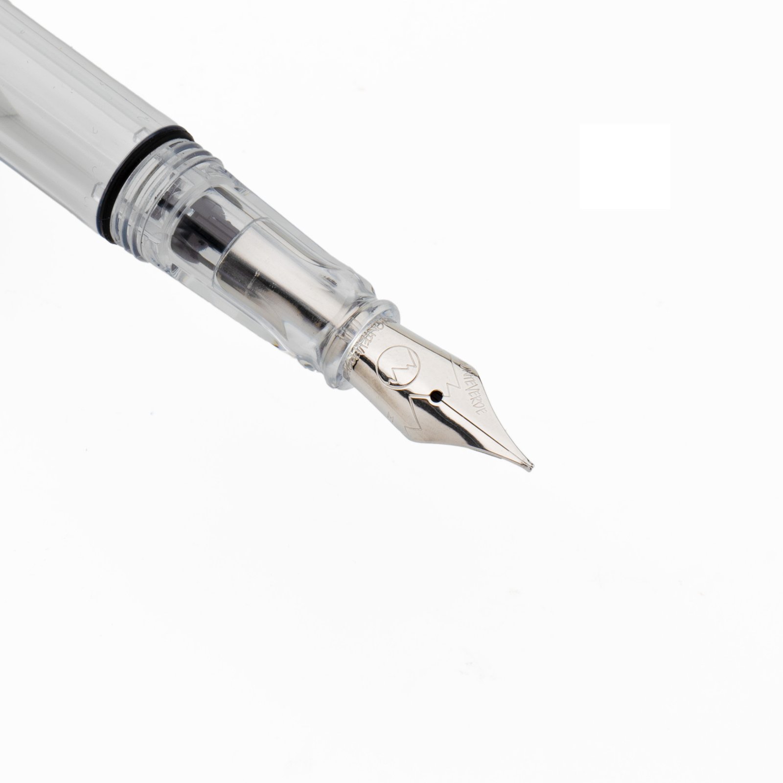 Monteverde MP1 piston filling system Purple Frost M Fountain Pen - Image 4