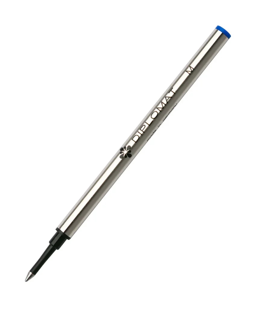 Diplomat Metal Blue Rollerball Refill