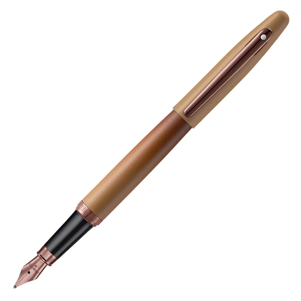 Sheaffer VFM Coffee Edition with PVD Trims Fountain Pen- Medium