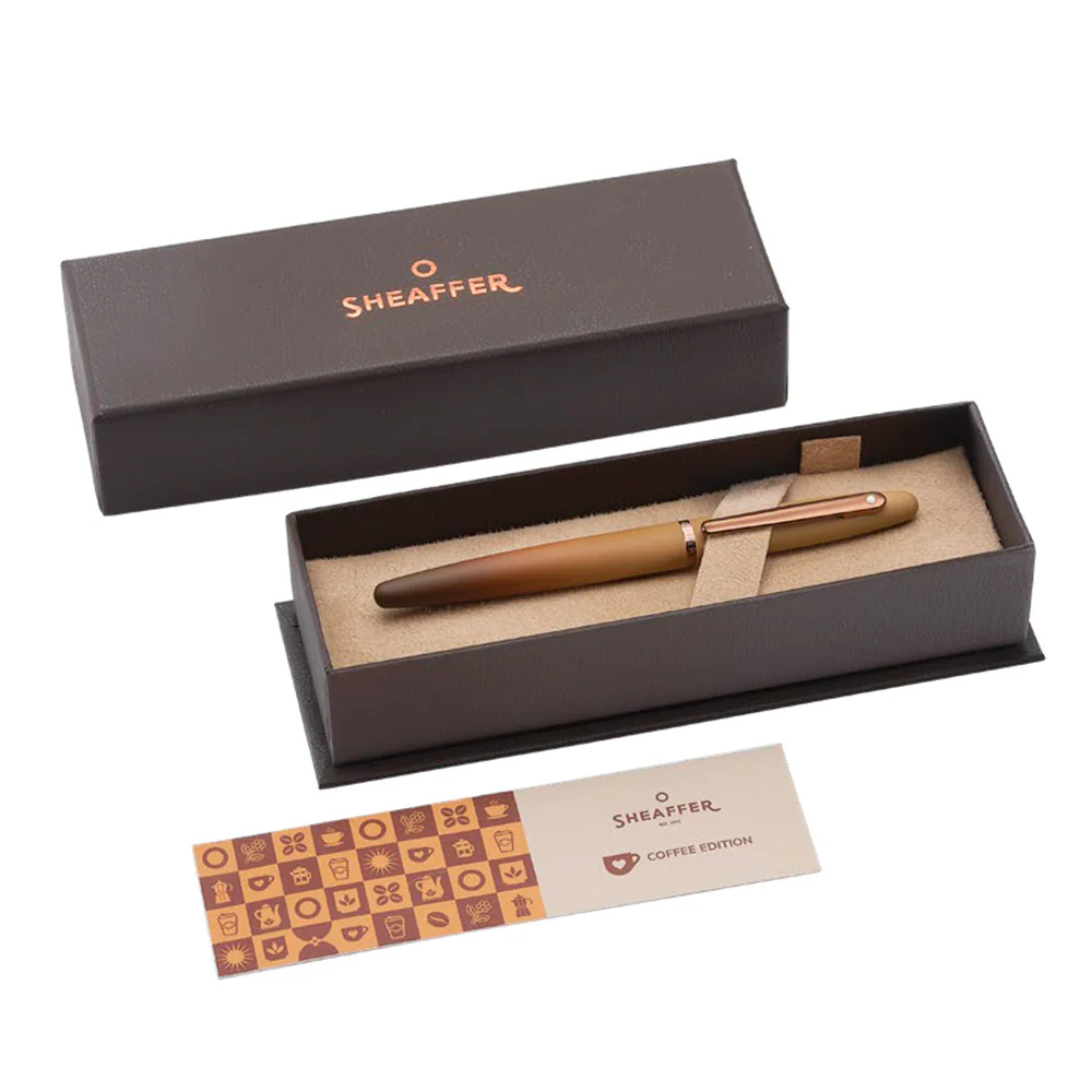 Sheaffer VFM Coffee Edition with PVD Trims Fountain Pen- Medium - Image 2