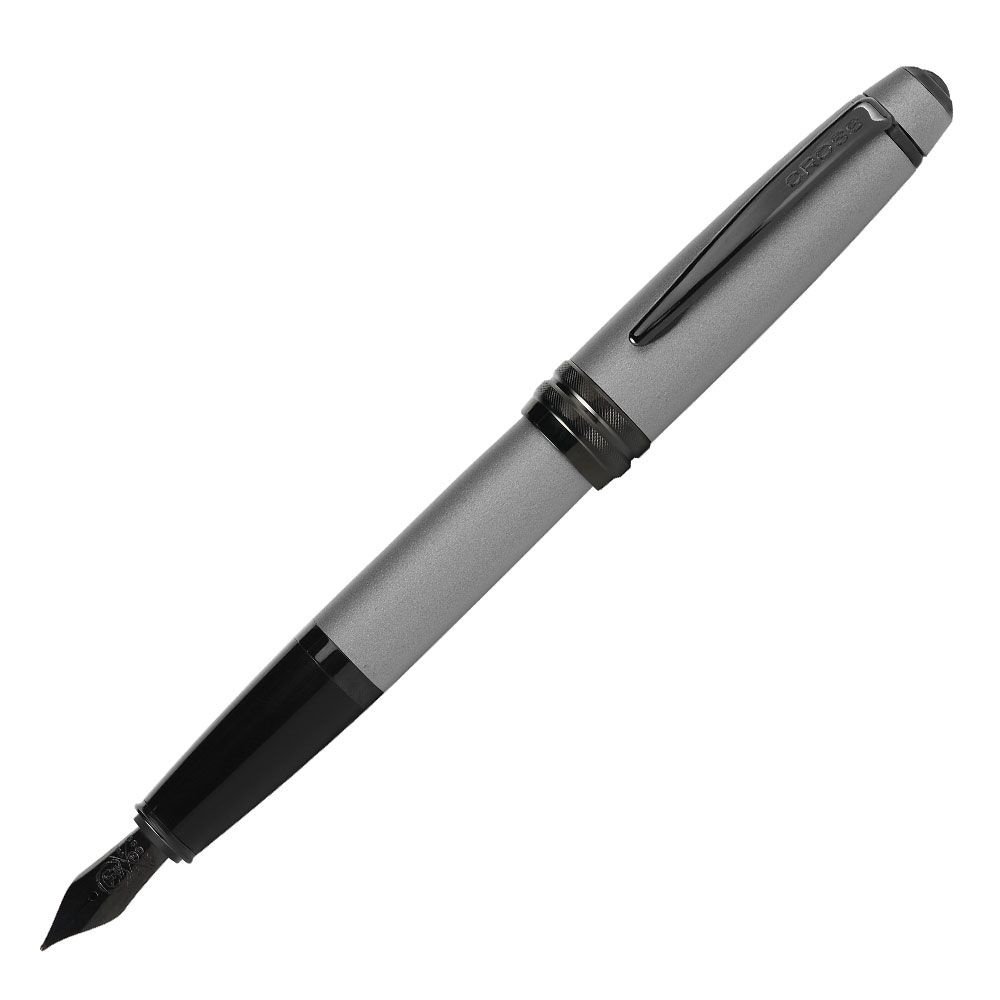 Cross Bailey Matt Grey Lacquer Fountain Pen