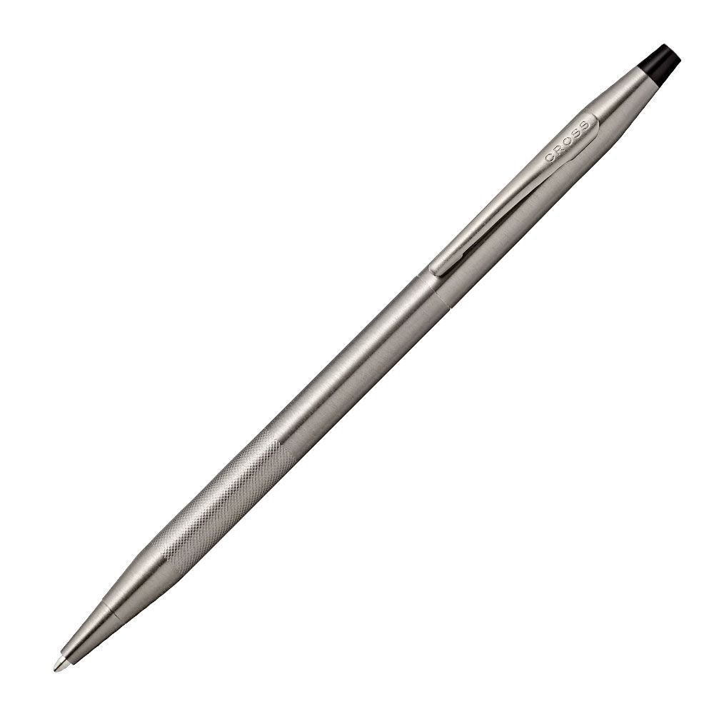 Cross Classic Century Titanium Grey PVD Ballpoint Pen with Micro-knurl Detail