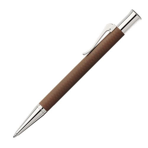 Graf von Faber-Castell Guilloche Ballpoint Pen Cognac