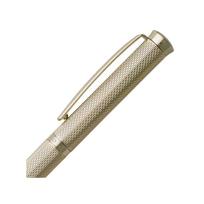 Hugo Boss Sophisticated Gold Diamond Ballpoint Pen - Image 2