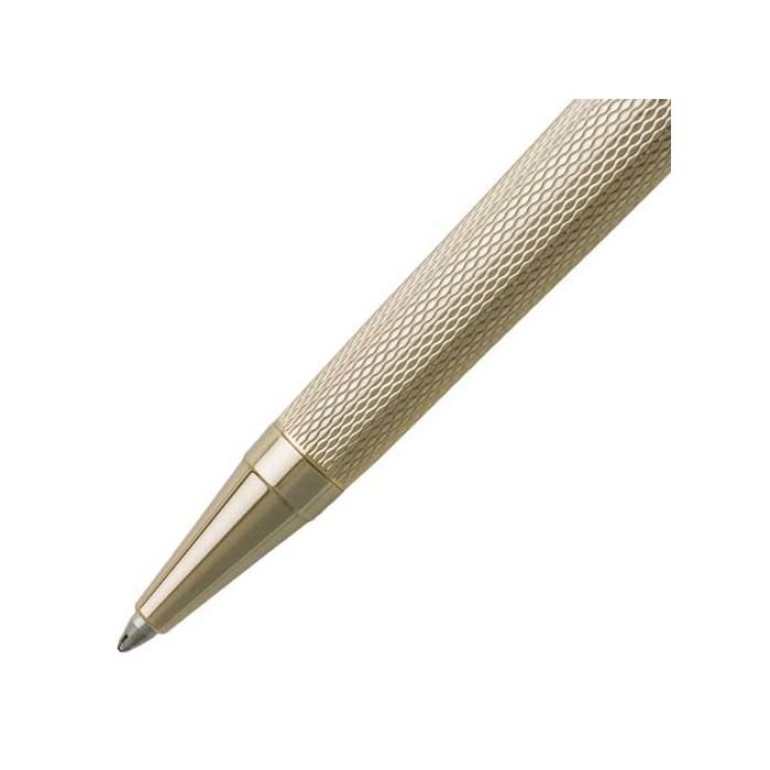 Hugo Boss Sophisticated Gold Diamond Ballpoint Pen - Image 3