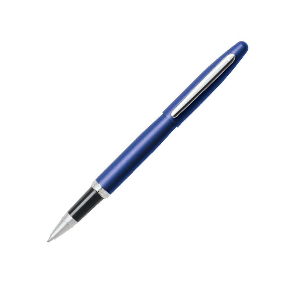 Sheaffer VFM Neon Blue With Chrome Trim Rollerball Pen