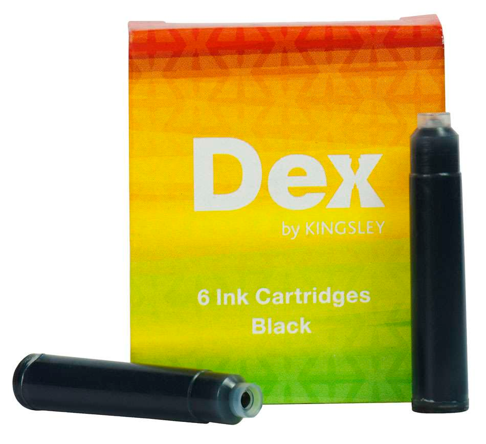 Dex by Kingsley 6 Cartridges Black