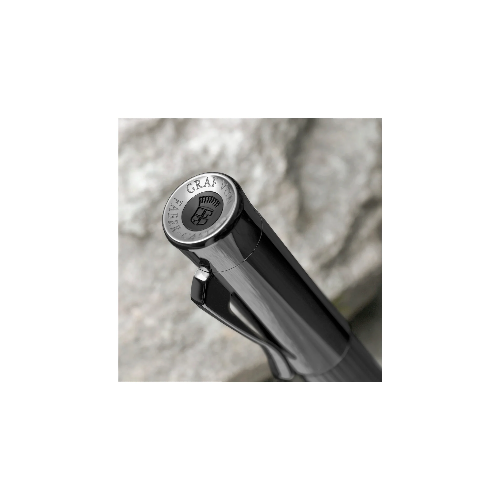 Graf Von Faber Castell Tamitio Stone Grey Ballpoint Pen - Image 6