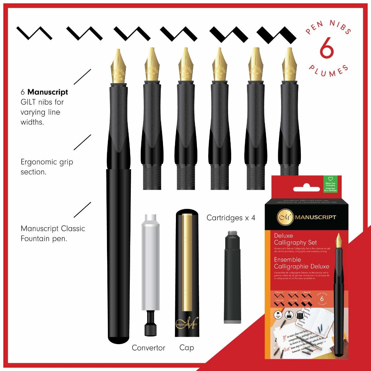 Manuscript Deluxe Calligraphy Set - Image 2