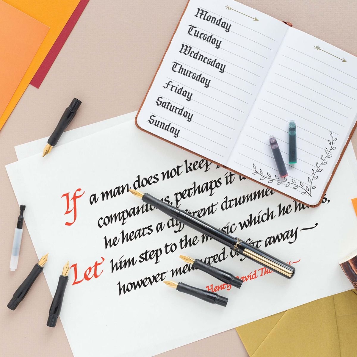 Manuscript Deluxe Calligraphy Set - Image 3