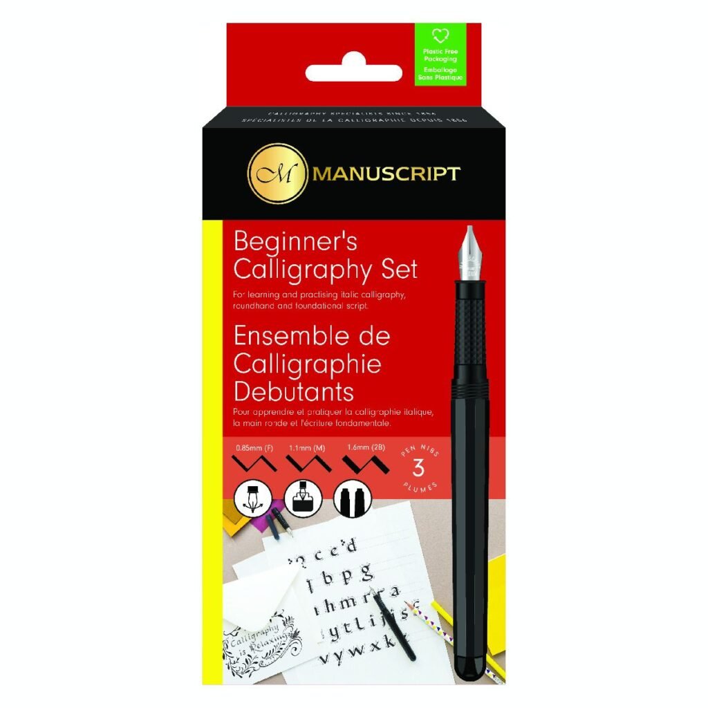 Manuscript Left Hand Beginner’s Calligraphy Set