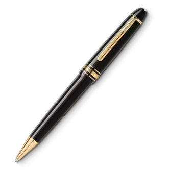 Montblanc Meisterstück Midsize Gold Coated Trim Ballpoint Pen