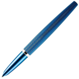 Diplomat Viper Guilloche Blue Fountain Pen