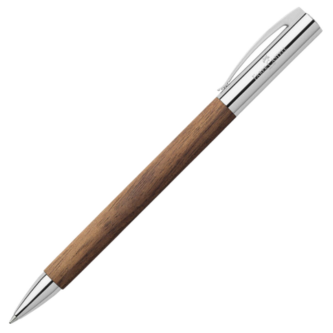 Faber-Castell Ambition Walnut Wood Ballpoint Pen