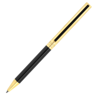 ST Dupont Classique Black & Gold Ballpoint Pen