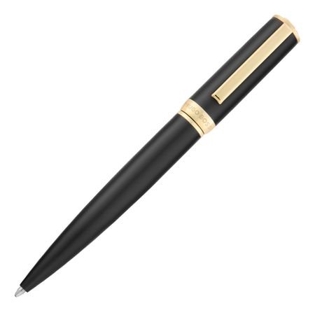 Hugo Boss  Arche Double B Black & Gold Ballpoint pen