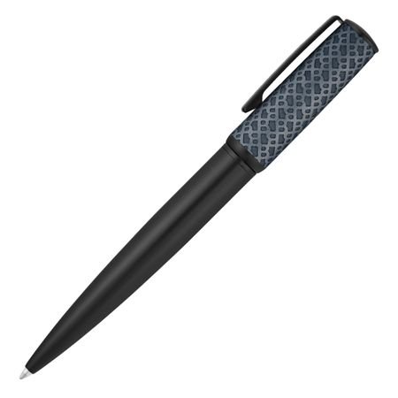 Hugo BossArche Monogram Black & Navy Ballpoint pen
