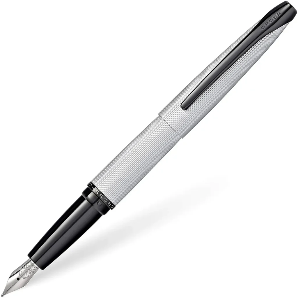 Cross ATX Brushed Chrome Fountain Pen