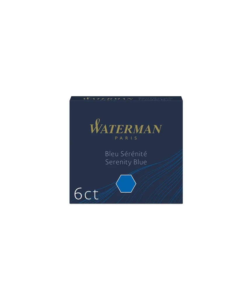 Waterman Serenity Blue Short Cartridges